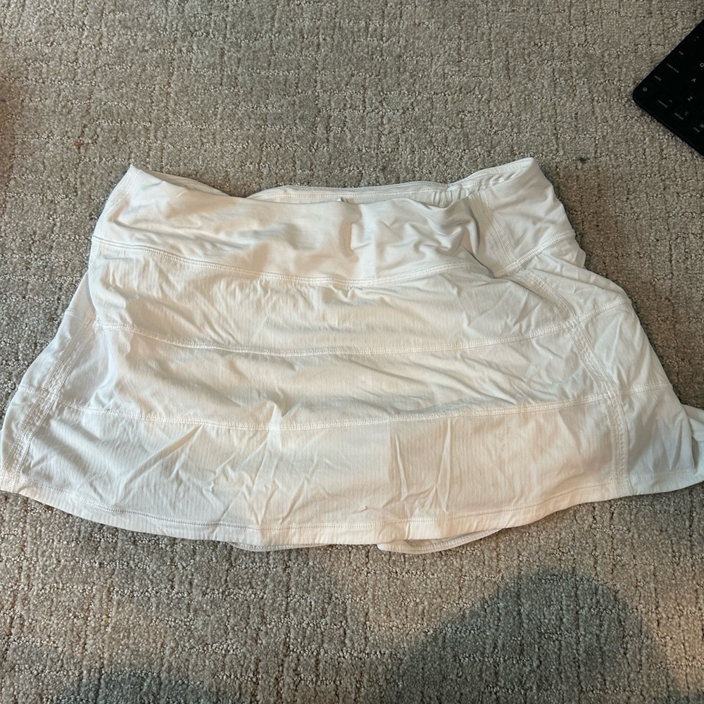 Lululemon white skirt